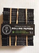 25 Packs of Oregons Finest Rolling Papers 100% Organic 