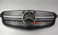W212 Grille Front Mercedes For Benz Black E-Class E350 Grill Bumper E550 E63