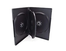 DVD Replacement Cases 4 Disc  Standard 14mm  durable, with Outer plastic