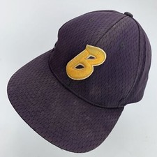 Unknown Letter B Logo Blue Ball Cap Hat Fitted S/M Baseball