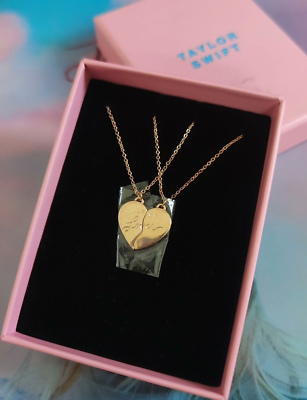 Taylor Swift New 'Jewellery Couple Necklace Heart Lover Album