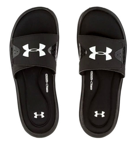 under armour foam flip flops