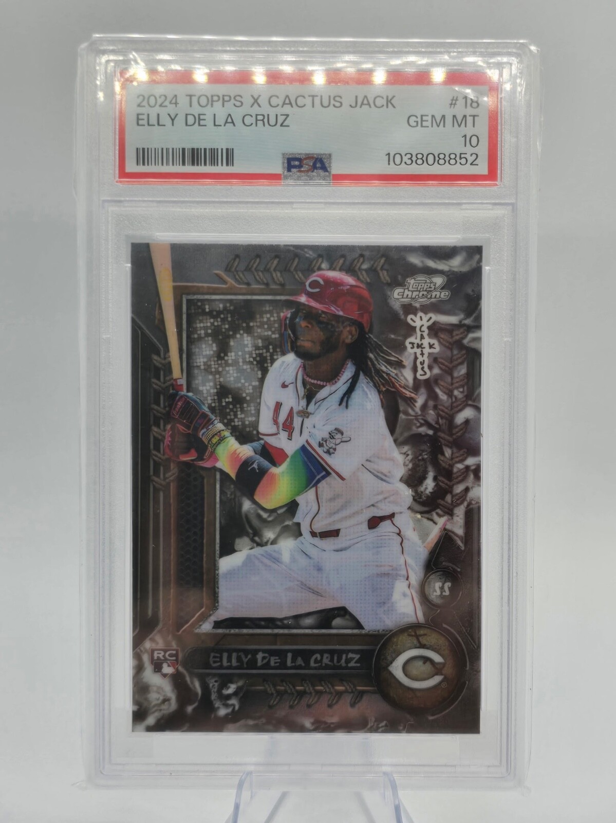 2024 Topps Cosmic Chrome x Cactus Jack - Elly De La Cruz #18 (RC)