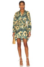 Ulla Johnson Jude Constellation silk button up dress size 4