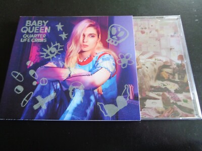 BABY QUEEN QUARTER LIFE CRISIS LTD CD & GLOW IN THE DARK ARTWORK TOUR SLIPCASE