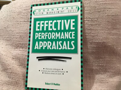 Effective Performance Appraisals, Maddux, Robert B.