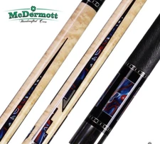 MCDERMOTT G609 POOL CUE LEATHER WRAP GCORE SHAFT 12.75 MM FREE CASE SHIP FREE
