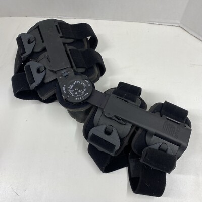 Breg T-Scope Premier Post Op Knee Brace - Black  Extension Flexion Limiting