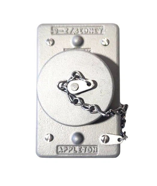 APPLETON ELECTRIC FSK620A NEMA 6-20R 250V 20A Receptacle & Weatherproof Cover - Image 2 of 4