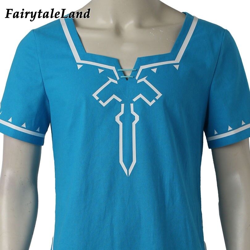 The Legend of Zelda Breath of the Wild Link cosplay Shirt costume