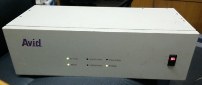 Avid AV Breakout Audio/Video Sync Box 0020-00365-01 w/ MH067-AV & 0030-03022-01