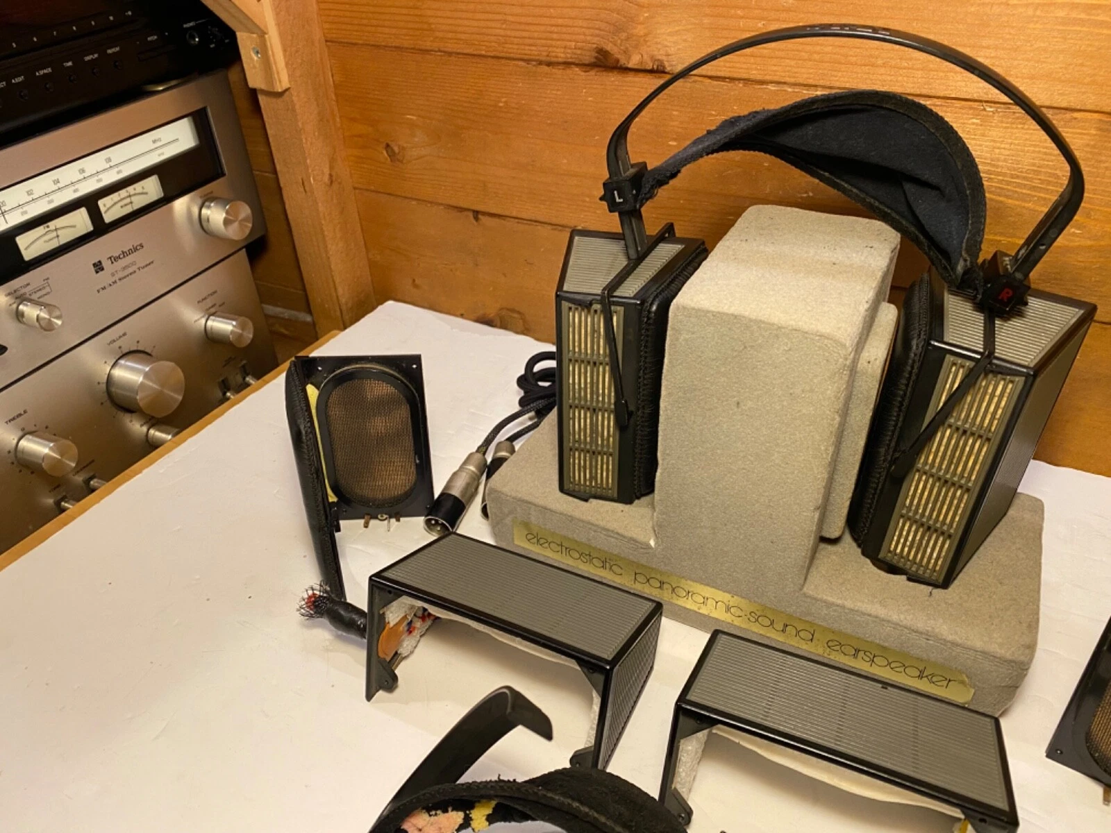 STAX イヤースピーカー オーディオ ヘッドフォン エレクトロニクス 修理部品用 - 画像3/20