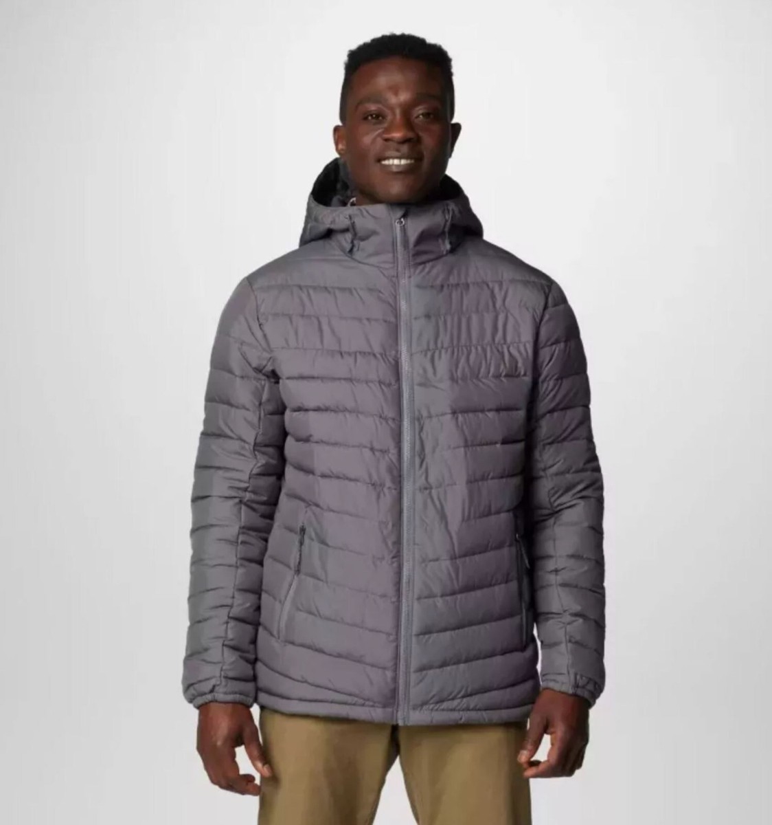 Columbia Men's Slope Edge™ II Hooded Jacket size L City Grey NWT