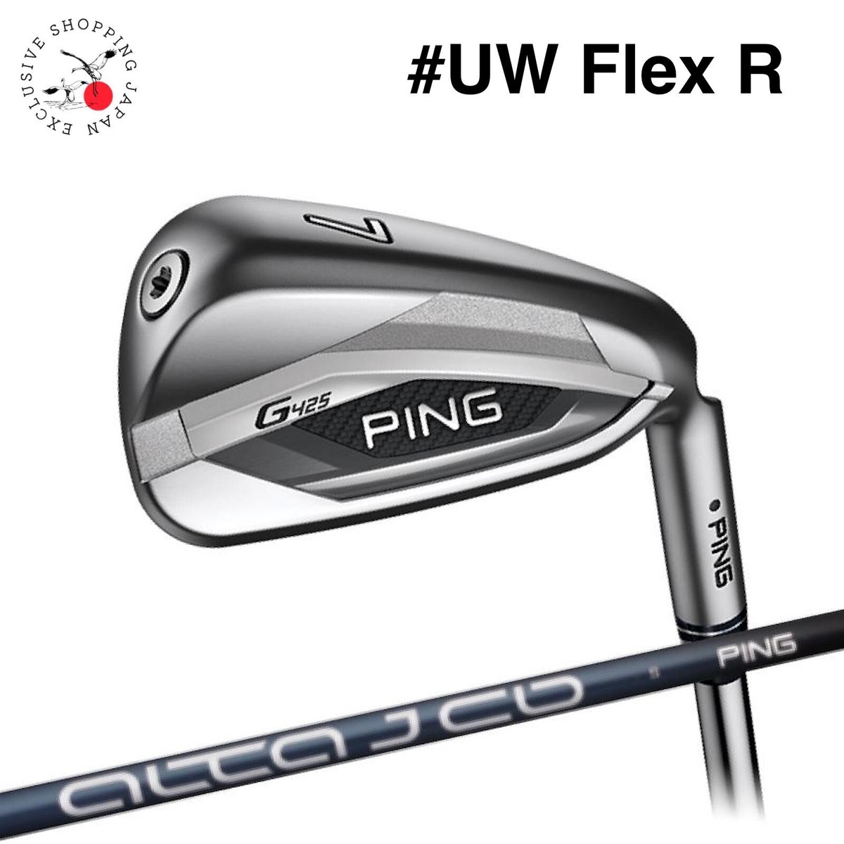 PING Golf G425 #UW Iron Club 49.5 ALTA JCB SLATE Graphite