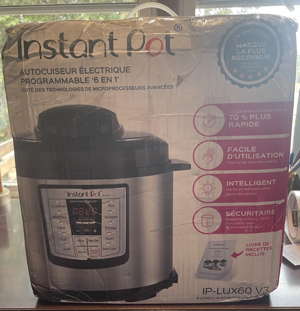 Instant Pot IP LUX606 Qt 6 in 1 Multi Use Programmable Pressure