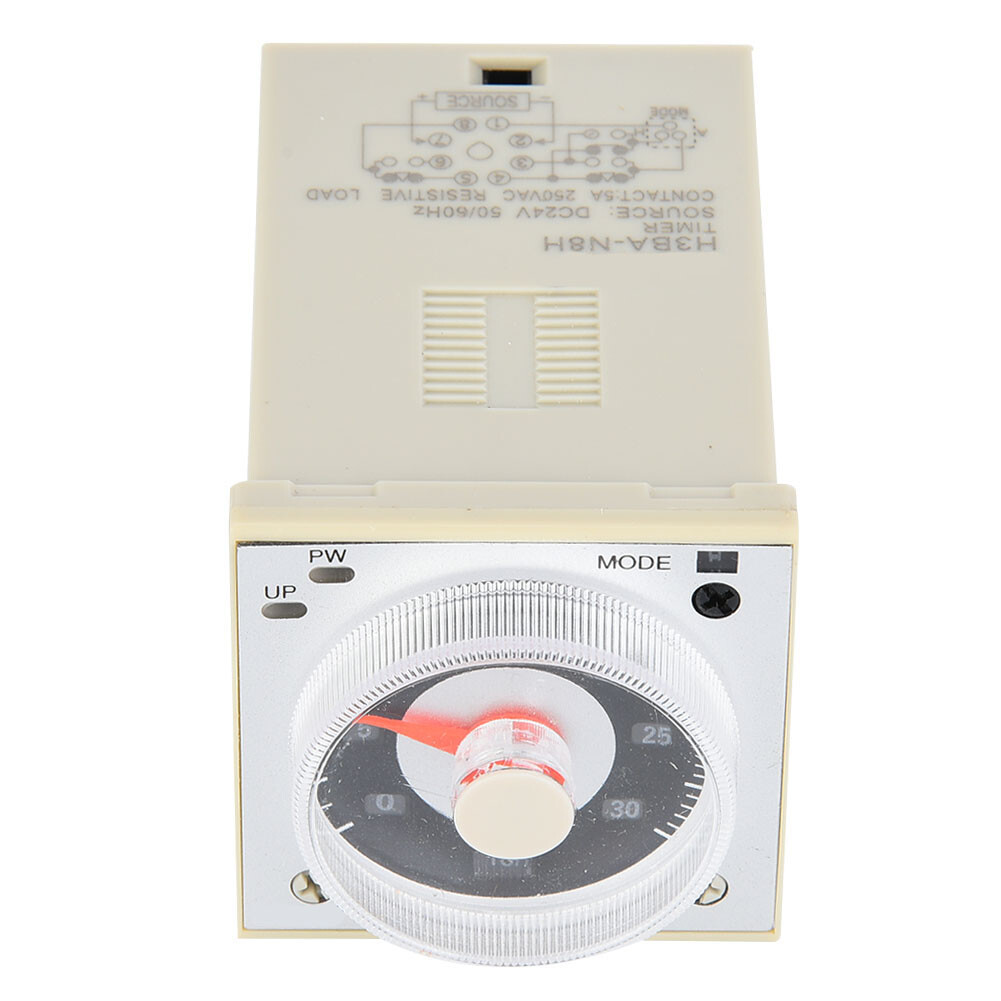 Time Relay Multifunctional High Accuracy 8 Pin Timer 1.2s To 300h 24VDC ...
