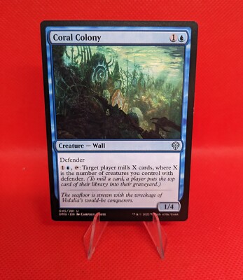 x4 MTG Coral Colony Playset 45 Dominaria United Magic 4x