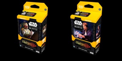 SWU Jump to Lightspeed Spotlight Deck Han Solo & Boba Fett PREORDER FOR MARCH