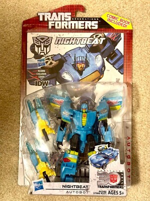 Vintage Transformers Generations Nightbeat MOSC New in Package