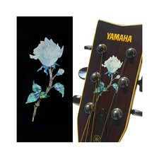 Inlay Stickers Decal For Guitar Bass Removable  Super Thin PET Material Rose