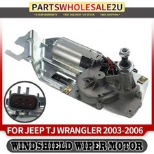 Windshield Wiper Motor For Jeep Wrangler 2003-2006 Tj Rear Motorwowasherpump