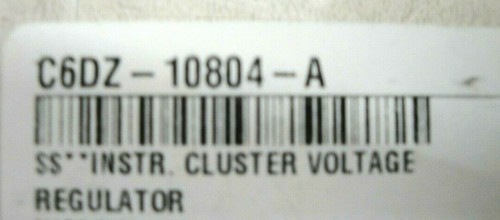 1967 1968 67 68 FORD GALAXIE FULL SIZE INSTRUMENT CLUSTER VOLTAGE REDUCER NEWV* - Picture 5 of 5