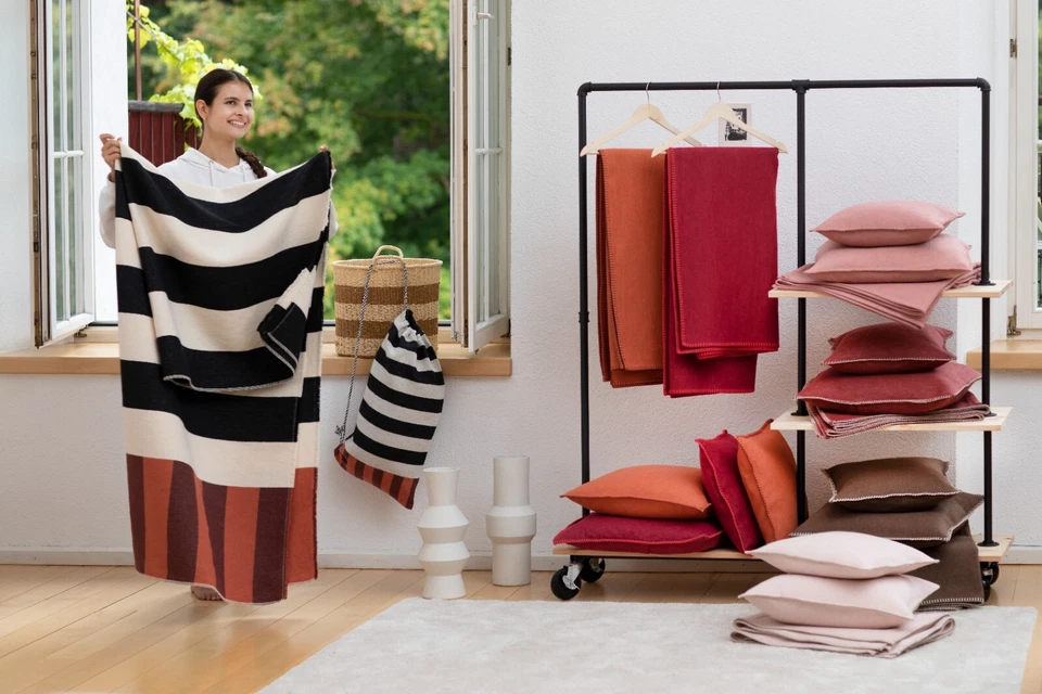 David Fussenegger Wohndecke Sylt 'Uni' 140 x 200 cm - 3102/ - Bild 4 von 4