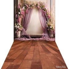 10'x20'CP Curtain Flower Wall Scenic Microfiber Fabric background backdrop SD132