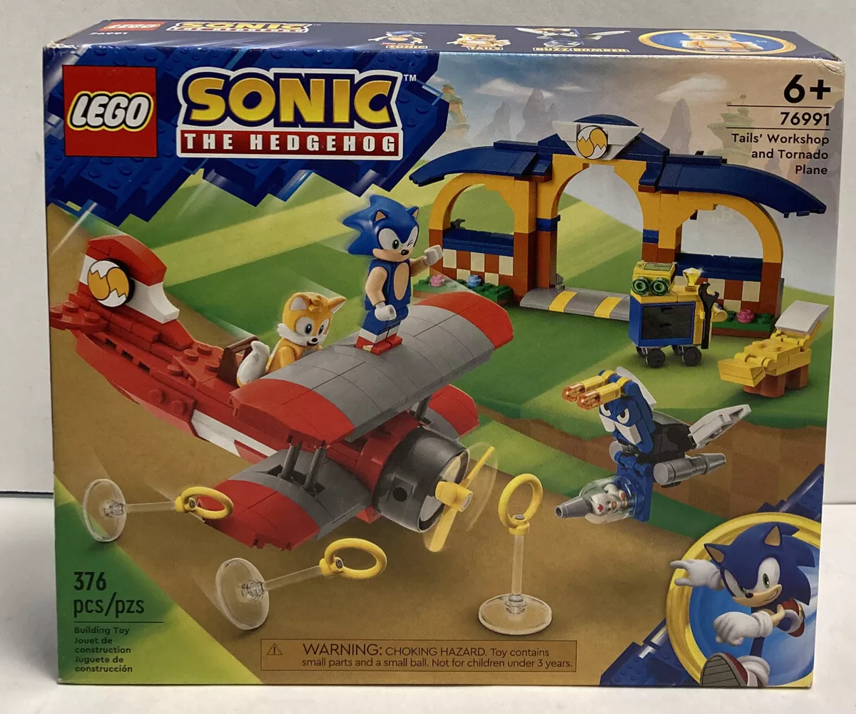 LEGO Sonic Tails' Workshop and Tornado Review! 2023 set 76991! 