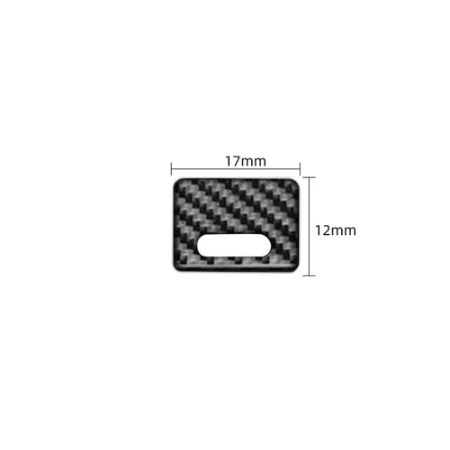 Cubierta de botón de cambio de marcha de fibra de carbono para Lexus RC300 RC350 RC200T 2015-2020 - Imagen 6 de 9