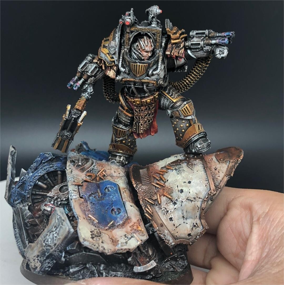 Perturabo Primarch of the Iron Warriors Warhammer the Horus