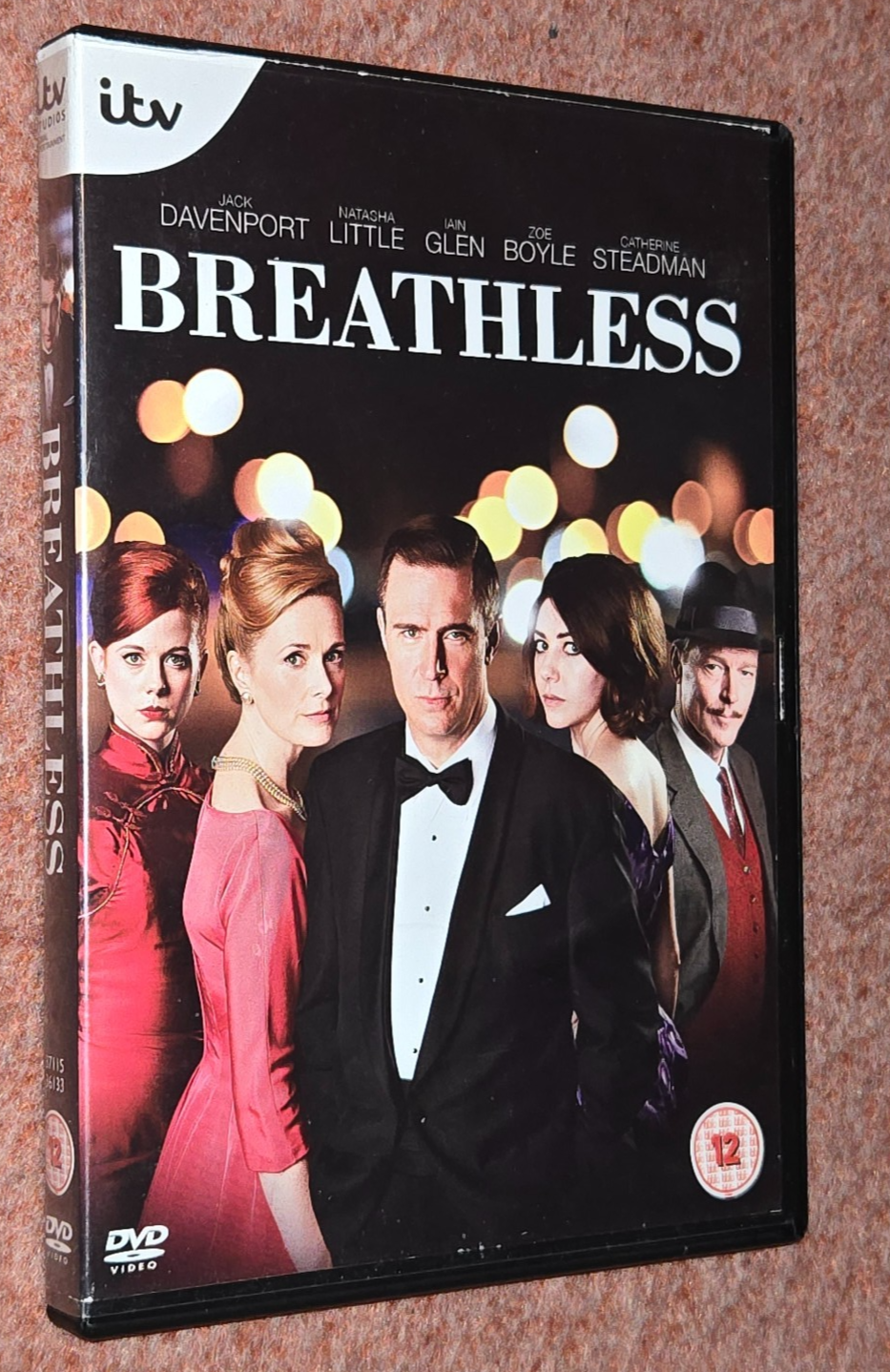 Breathless Complete Series DVD (2013) Jack Davenport, Joanna Page, ITV Drama
