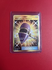 Wait And See Hammer 236/214 Lost Thunder Secret Gold Rare Trainer Pokémon Card M