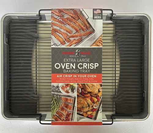 Nordic Ware Baking Tray 2 Pc Oven Air Crisp Tray XL  15”x21” Bacon Fries Meats