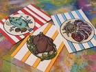 ACEO Original Painting 2.5x3.5 Art Card: Turkey dinner food by artisticapocalyse — photo 3