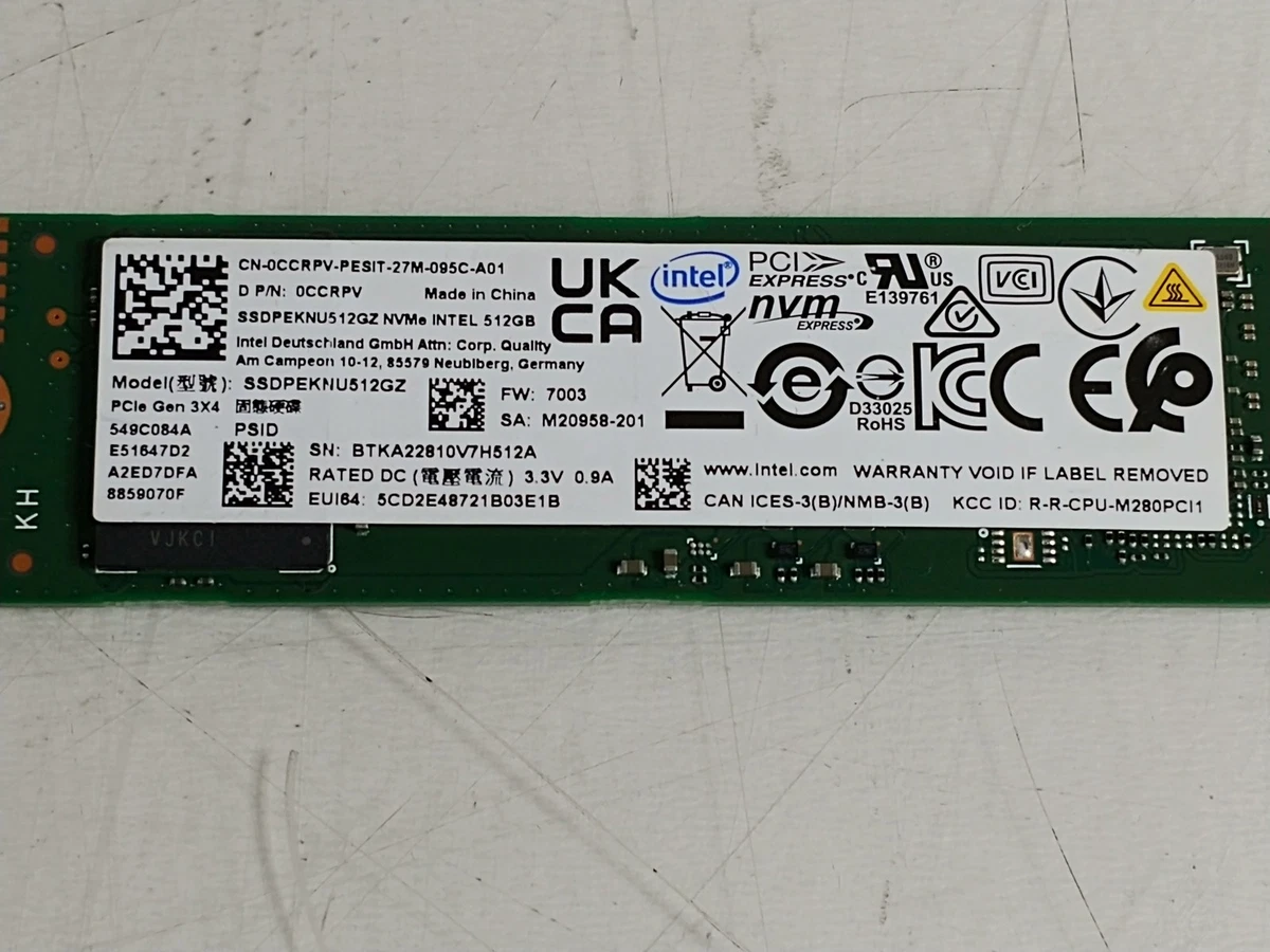 Intel M.2 Interface 512 GB Solid State Drives for sale | eBay