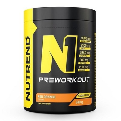 Nutrend N1 Preworkout NEU 10 x 17g PROBEN Tropical Candy