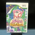 Kirby's Epic Yarn (Nintendo Wii, 2010), VG Complete CIB W/ Manual + Inserts