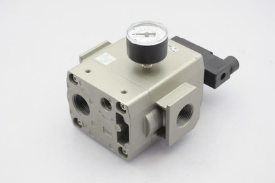 #ad #ad SMC NAV5000 N06 DZ Soft Start Valve With Pressure Gauge NEW $113.99