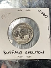1936 Hand Double Engraved Hobo Nickel SKULL !!! Buffalo Skeleton Obverse Side !