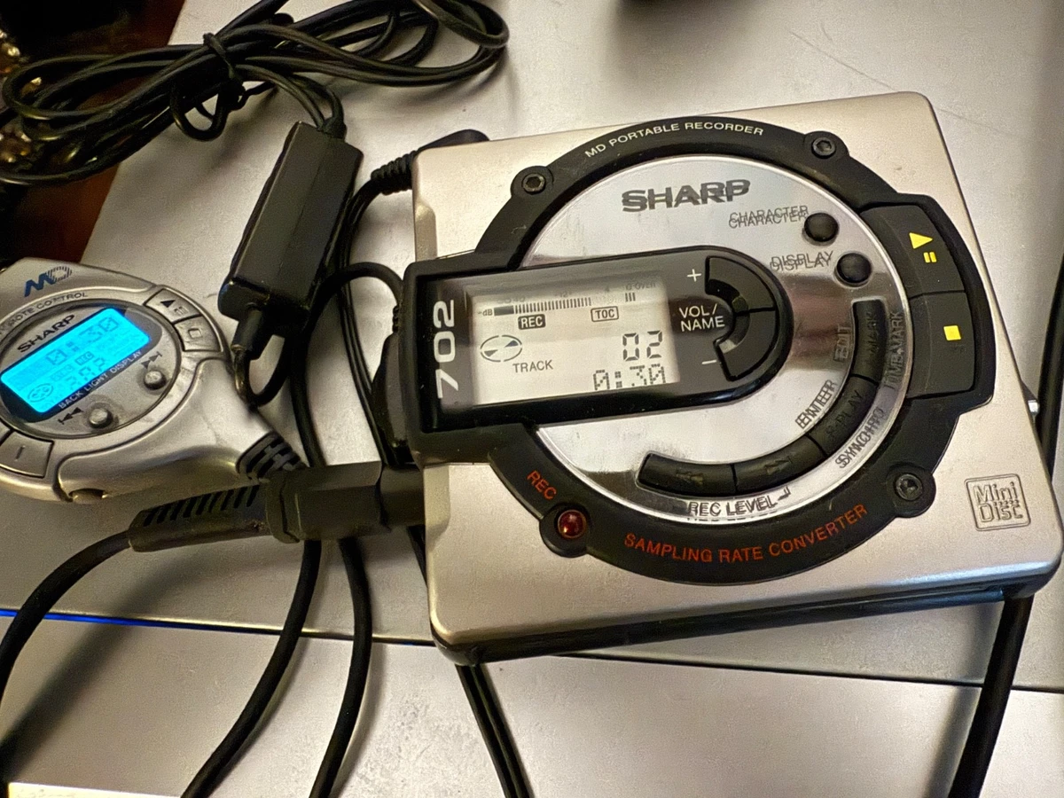 T1154 SHARP MDプレーヤー MD-ST501/MD-MS702 Sharp Md 702 for sale - eBay