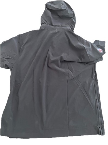 Sudadera con Capucha Nike Cleveland Browns Entrenadores Lateral 1/4 Cremallera Elastizada Antracita XXL 2x - Imagen 9 de 10