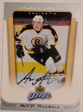 2005-06  Andrew Alberts  Upper Deck MVP  Rookies # 433 