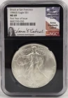 1986 (S) Eagle Struck at SF Mint MS 69 First Year of Issue NGC / Anna Cabral