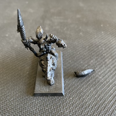 Warhammer Fantasy - Goblin Wolf Rider Boss - Metal - No Box