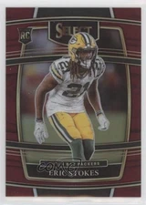 2021 Panini Select Concourse Maroon Prizm /149 Eric Stokes #88 Rookie RC