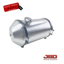 6.75 Gallon 10x20 Gas Tank 3/8 NPT Aluminum Spun Round Fuel Tank Cell End Fill
