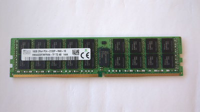 16GB DDR4 ECC REG RAM 2133MHz PC4-17000 SK Hynix Speicher RDIMM HMA42GR7MFR4N-TF
