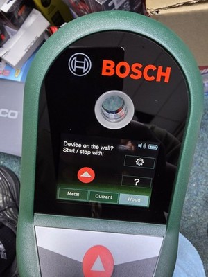 Bosch UniversalDetect Wandscanner Bolzenrohr Kabeldetektor 0603681301 (einmal benutzt