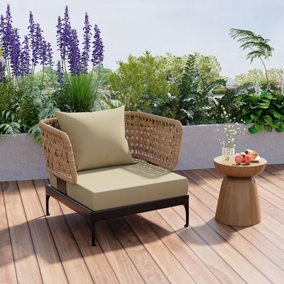 Outdoor Chair Cushions Set of Waterproof Patio Chair Cushions